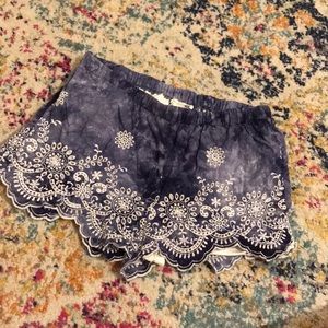 Embroidered Shorts from Pacsun